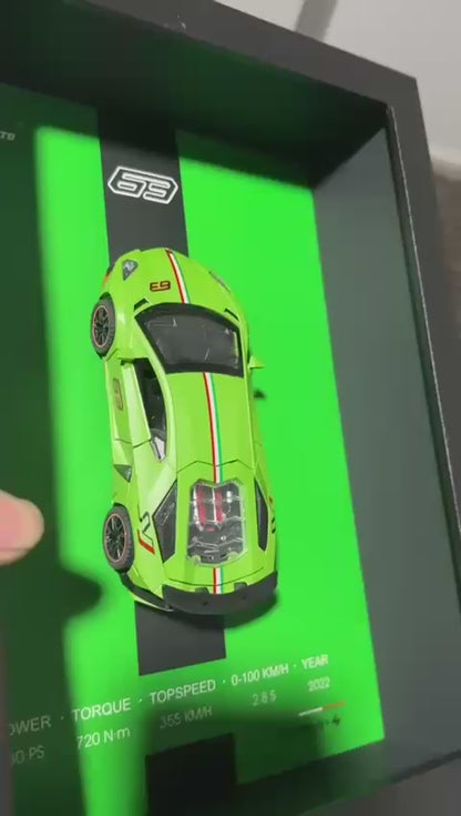 3D Diecast Car Frame