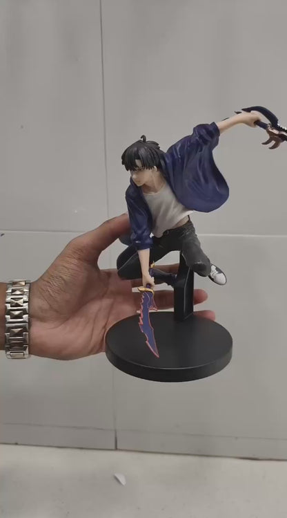 Sung Jin woo 18 cm action figure from solo levelling with high quality build