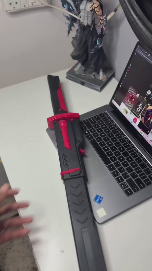 Viral Spark Blade Sword – LED Light-Up Anime Katana | Premium Sparkle Edition
