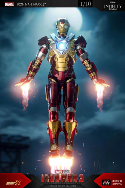 ZD Toys Iron Man Mark 17 (XVII) Action Figure ( No Light Up Function )