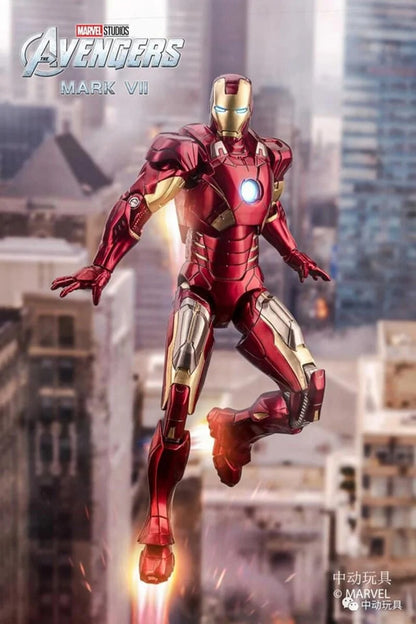 ZD Toys Iron Man Mark 7 (VII)Action Figure ( No Light Up Function )